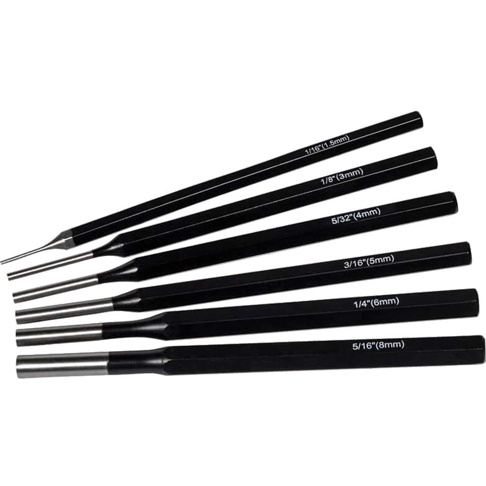 Roughneck 6 Piece Parallel Pin Punch Set 15mm 8mm Roughneck 6 Piece Parallel Pin Punch Set 15mm 8mm