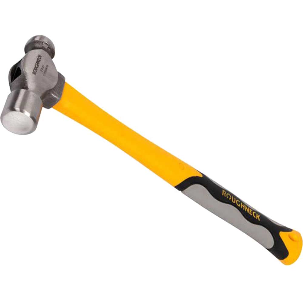 Roughneck Ball Pein Hammer with Fibreglass Handle 24oz Roughneck Ball Pein Hammer with Fibreglass Handle 24oz