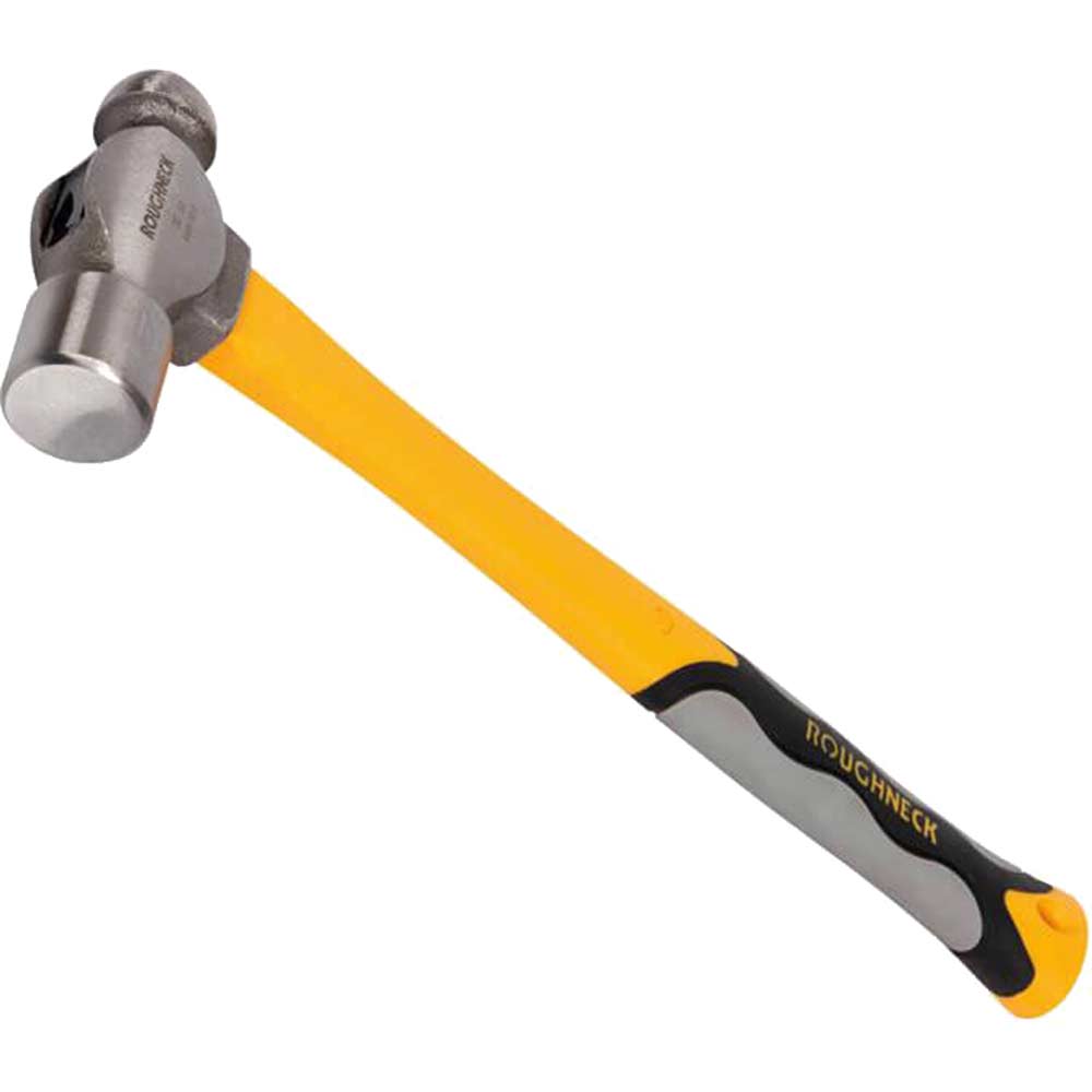 Roughneck Ball Pein Hammer with Fibreglass Handle 32oz Roughneck Ball Pein Hammer with Fibreglass Handle 32oz