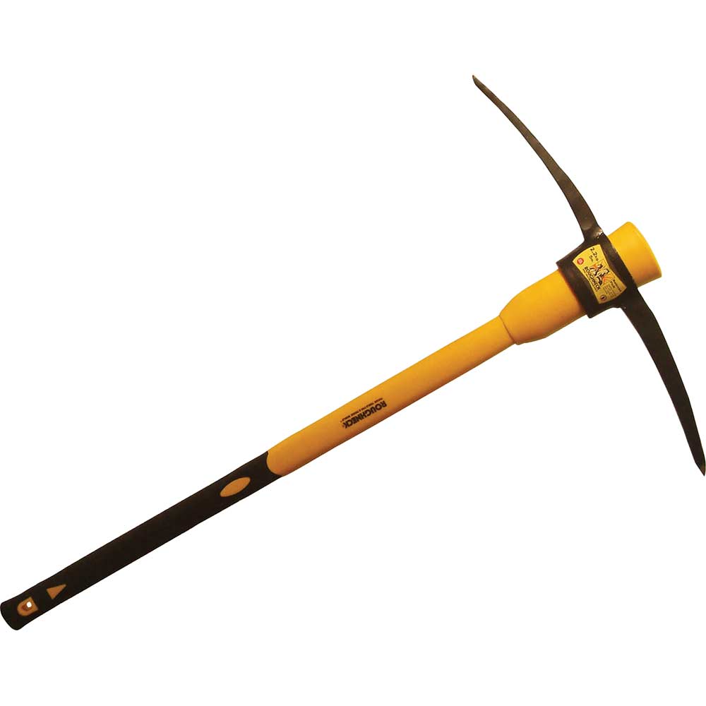 Roughneck Railroad Pick Axe Head with Fibreglass Handle 5Lb