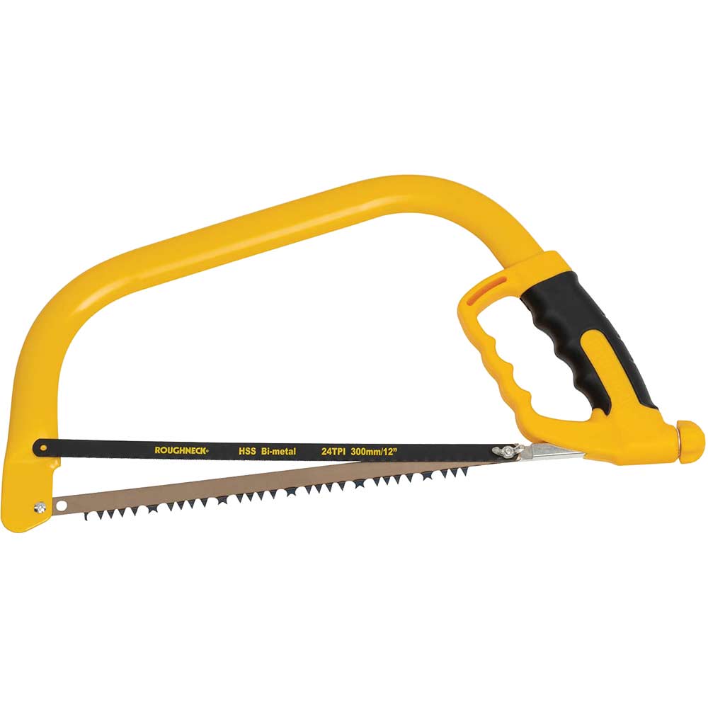 Roughneck Soft Grip Bow Saw 300mm 12