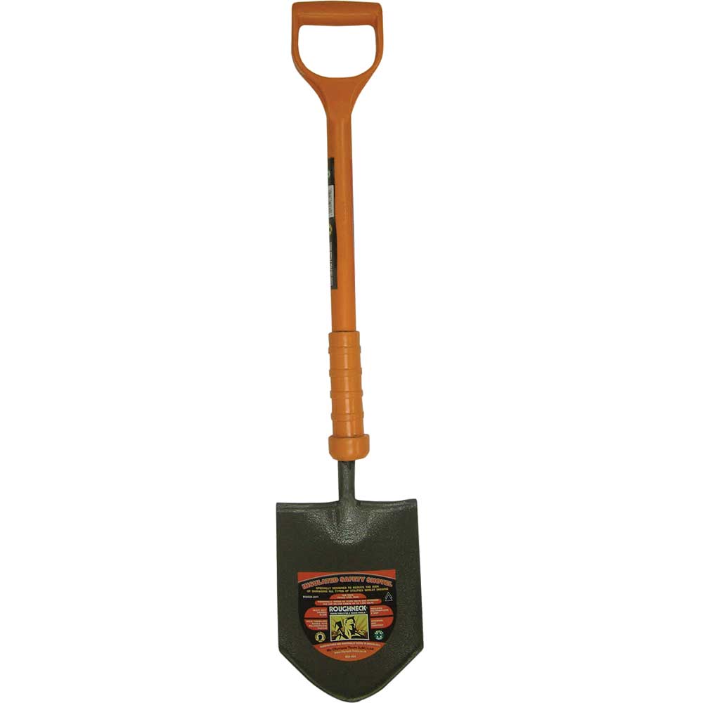 Roughneck Insulated Safety Shovel with Fibreglass Handle