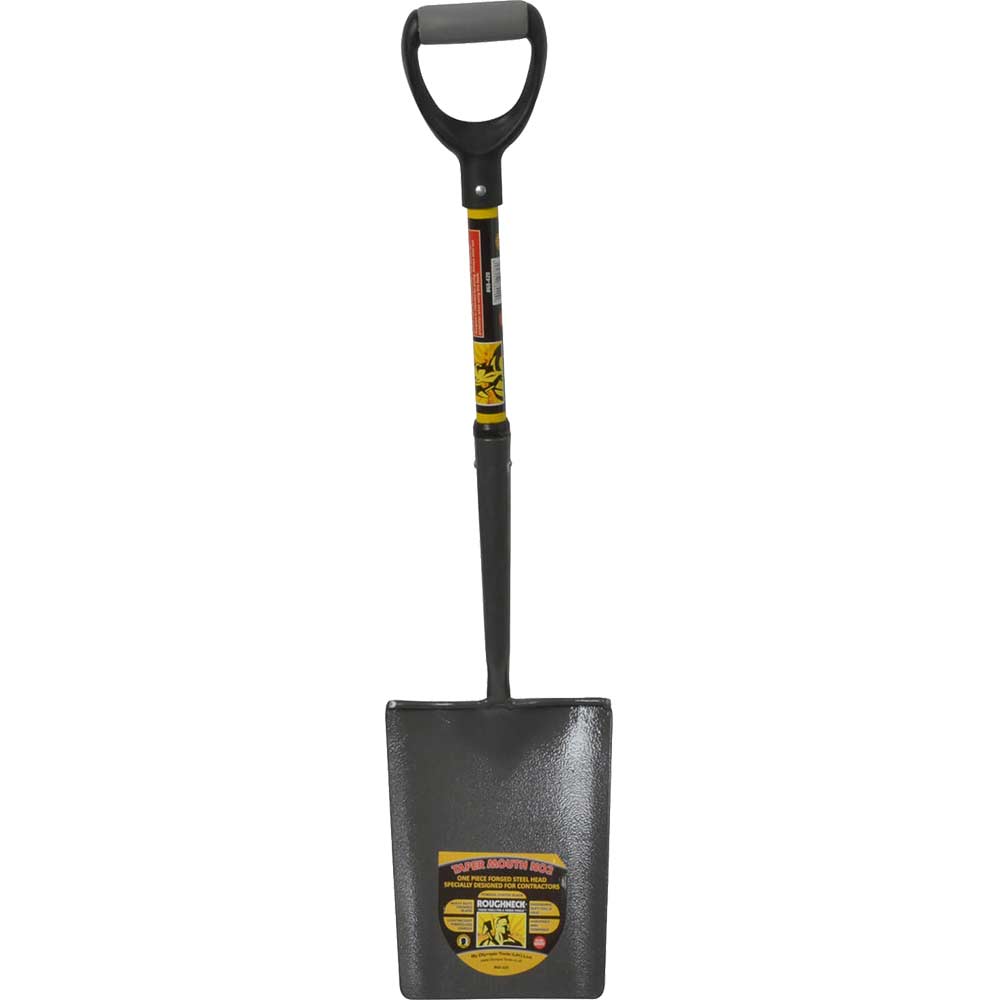 Roughneck Steel No 2 Taper Mouth Shovel with Fibreglass Handle