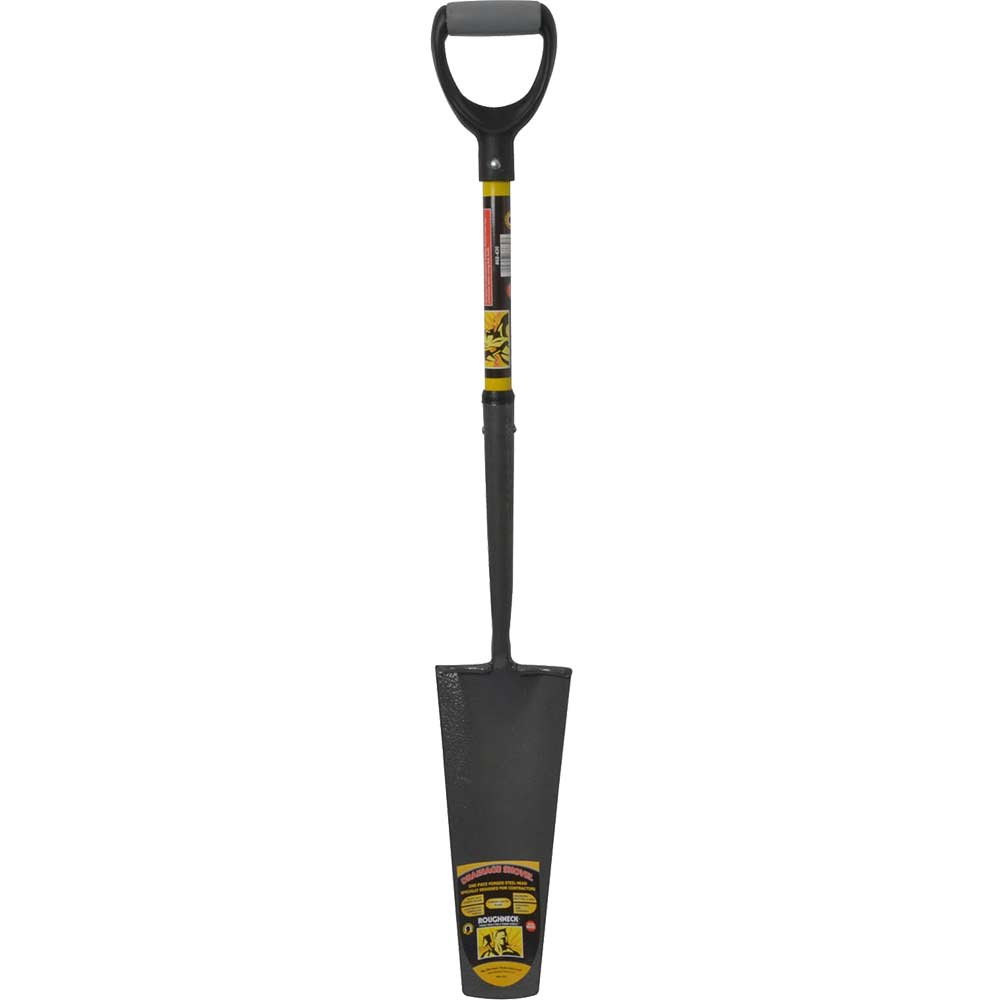 Roughneck Steel Draining Shovel with Fibreglass Handle