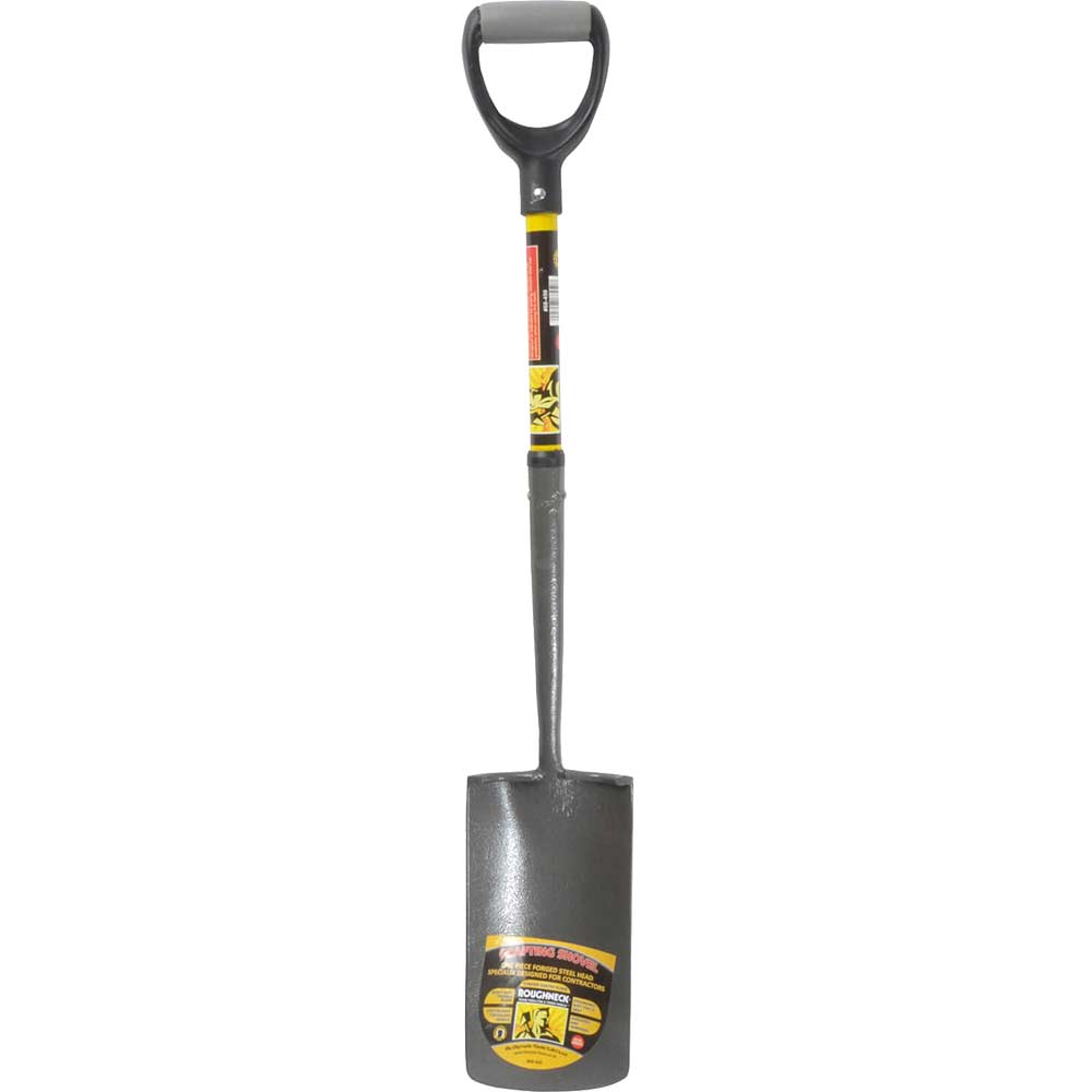 Roughneck Steel Grafting Shovel with Fibreglass Handle