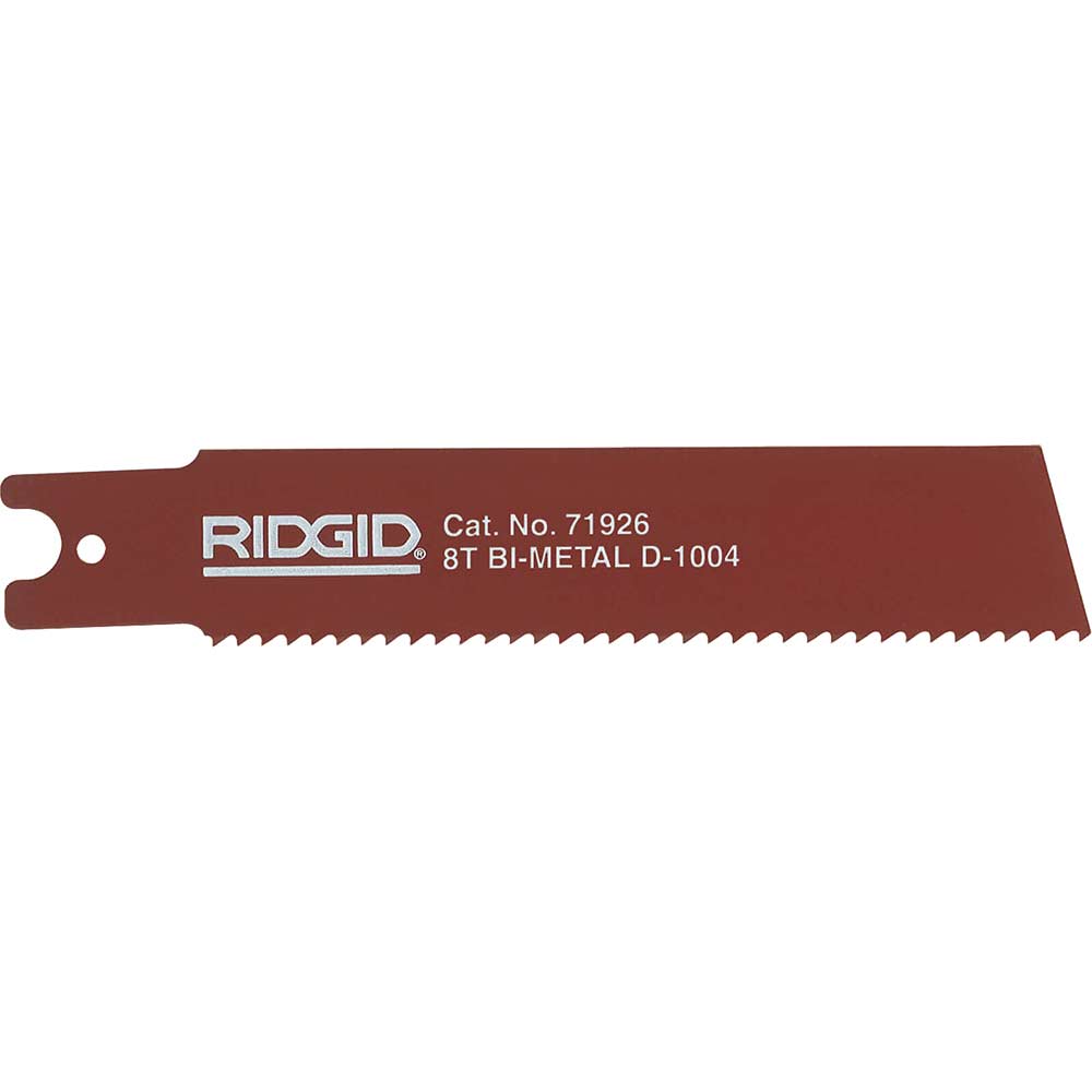 Ridgid Reciprocating Saw Blades for Heavy Wall Steel Pipe 150mm Pack of 5