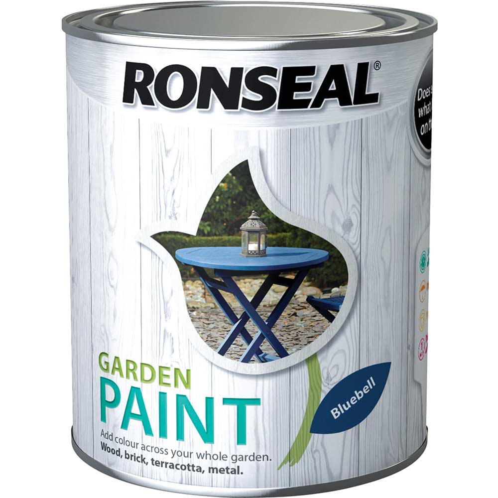 Ronseal General Purpose Garden Paint Bluebell 750ml