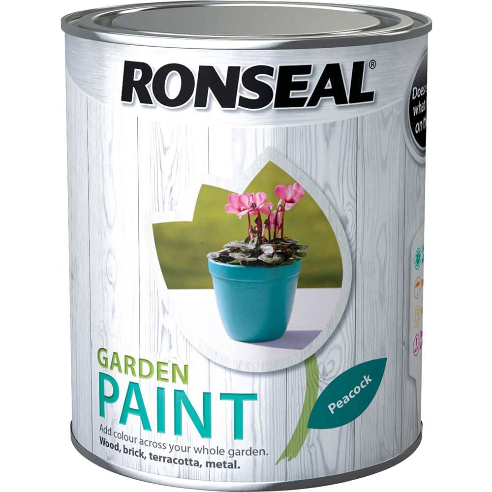 Ronseal General Purpose Garden Paint Peacock 250ml