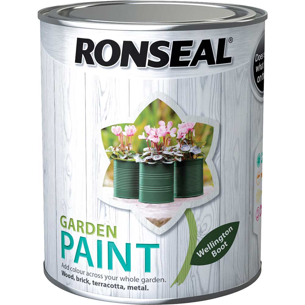 Ronseal Garden Paint Wellington Boot Green 250ml