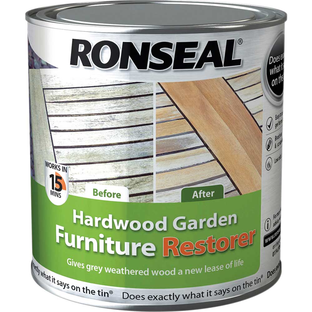 Ronseal Hardwood Garden Furniture Restorer 1 Litre