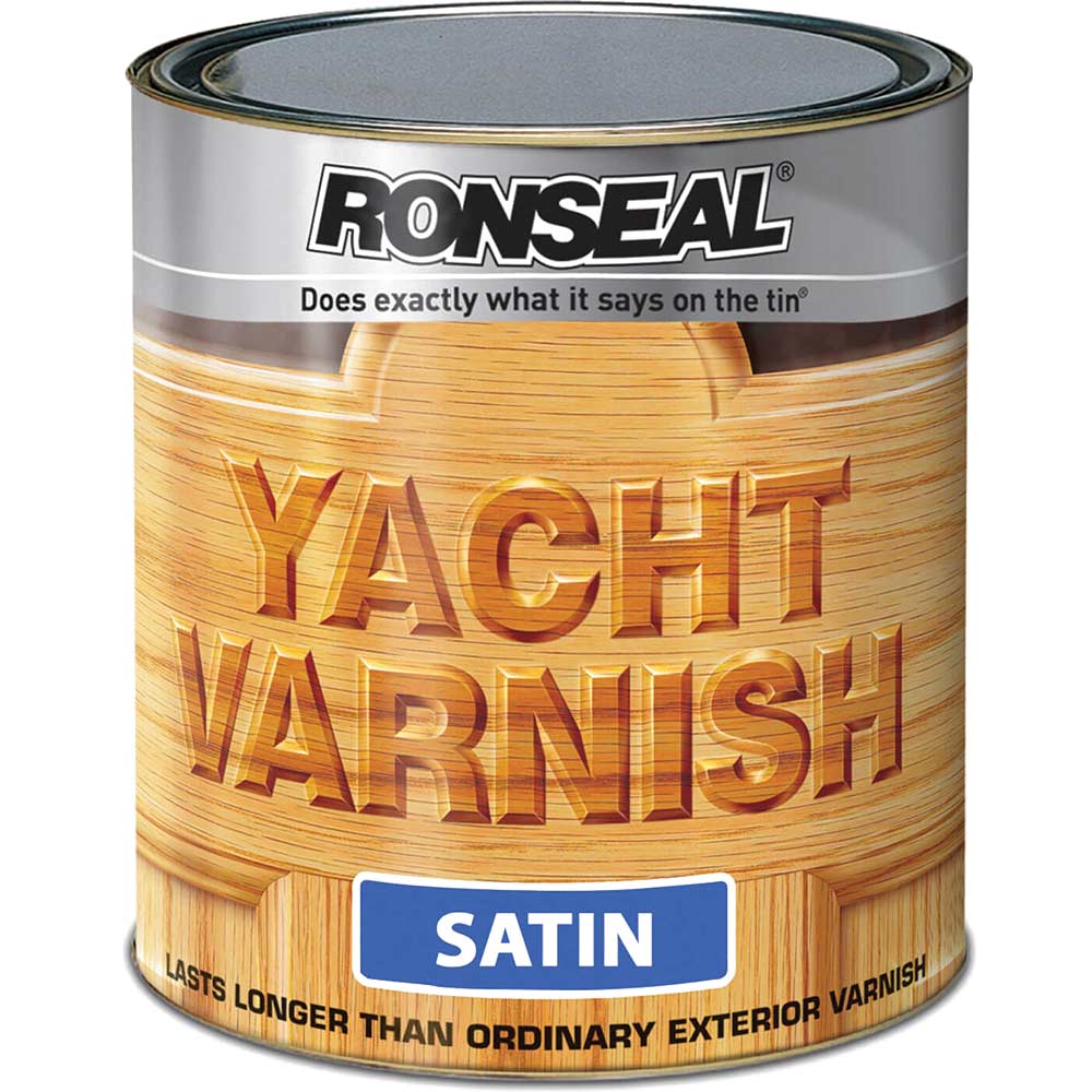 Ronseal Exterior Yacht Varnish Satin 25 Litre