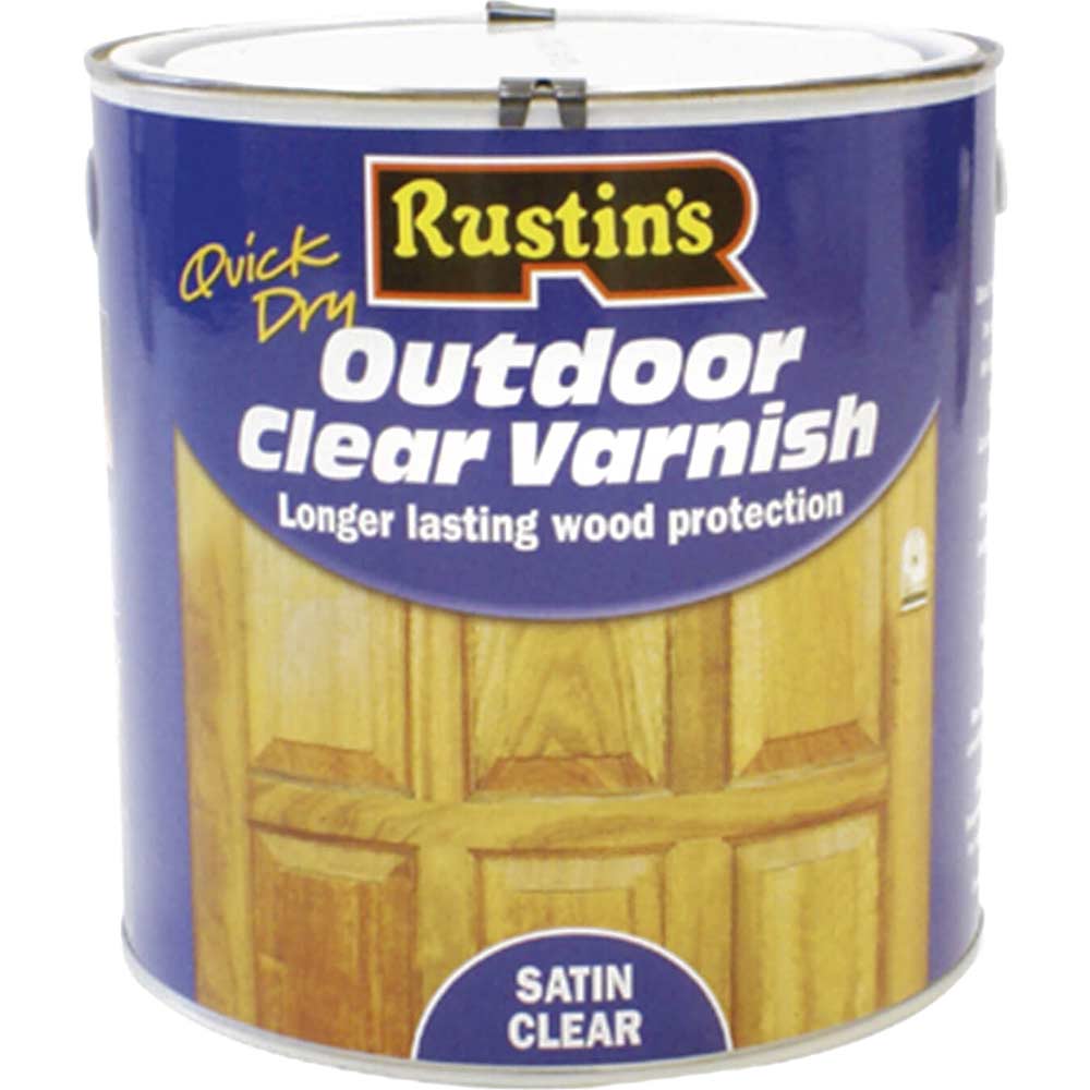 Rustins Exterior Varnish Satin 25 Litre