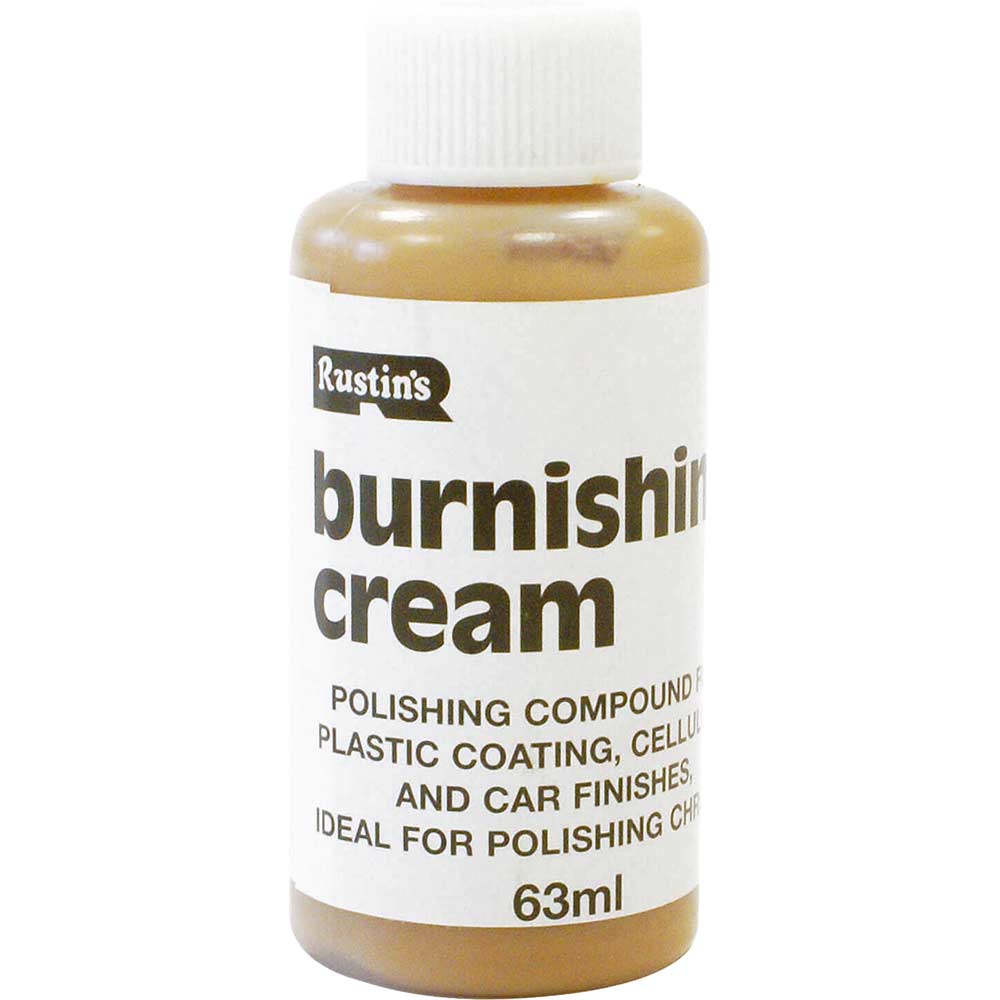 Rustins Plastic Coating Burnishing Cream 63ml
