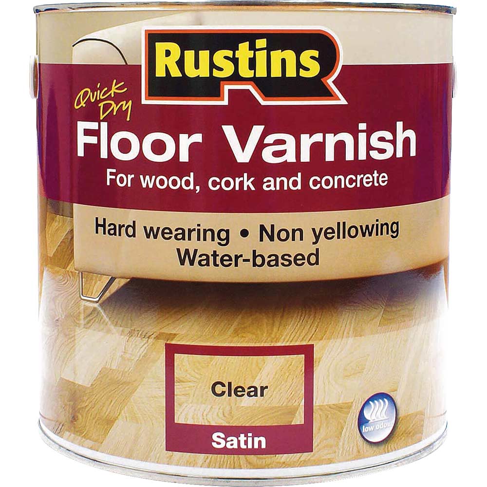 Rustins Quick Dry Floor Varnish Gloss 5 Litre