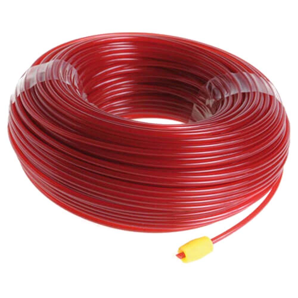 Ryobi RAC105 50 Metre x 24mm Red Nylon Cutting Line for Petrol Grass Trimmers