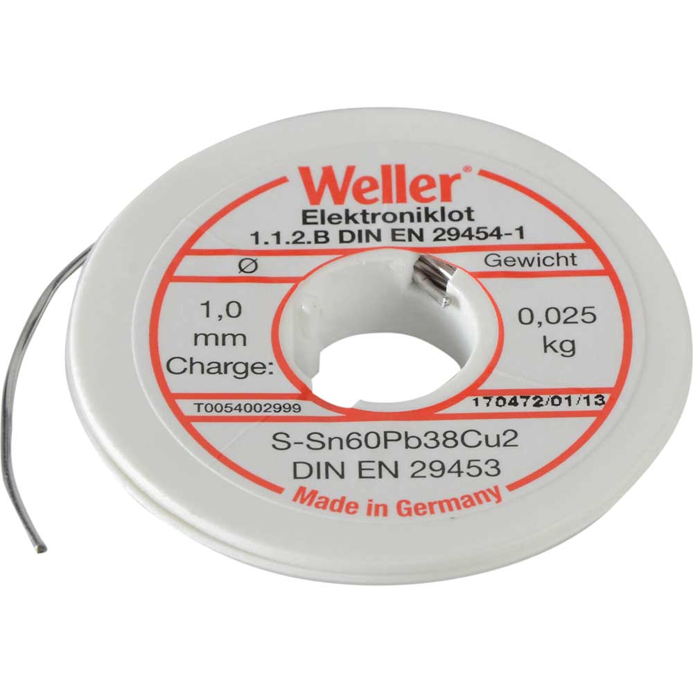 Weller 604025 Electronic Solder Resin Core