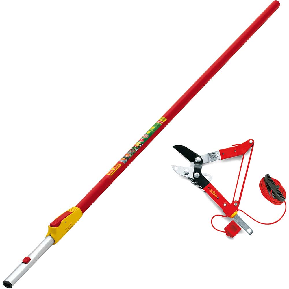 Wolf Garten Multi Change Anvil Tree Loppers 3 Metre Telescopic Handle