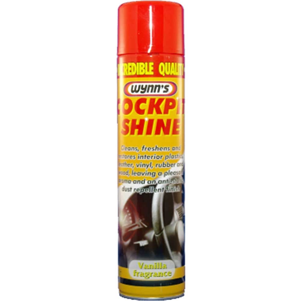 wynns cockpit shine vanilla 600ml
