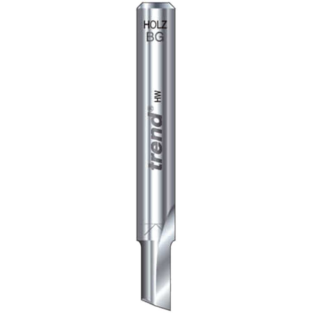 Trend Single Flute 4mm Dia x 9mm 257061 Hss Router Cutter Range Straight Single Flute