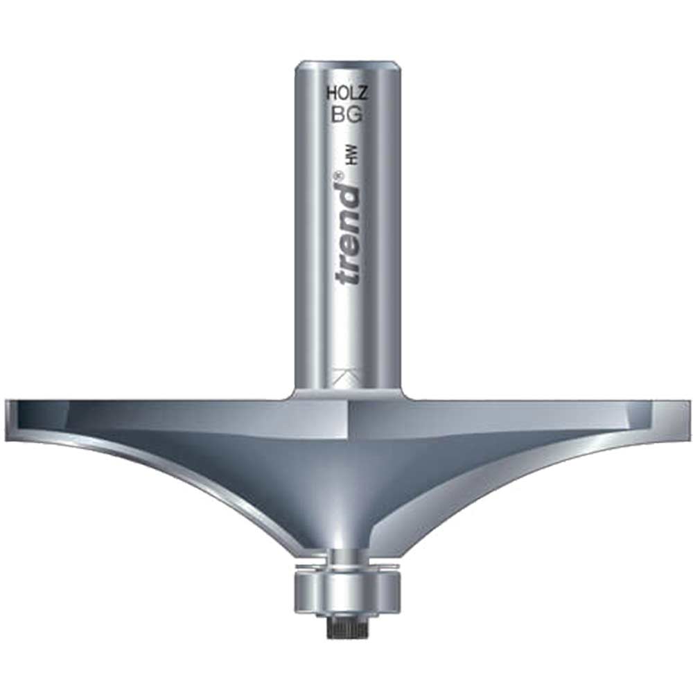 Trend Hand Rail 51mm Rad x 827mm Dia Tct Router Cutter Range Hand Rail