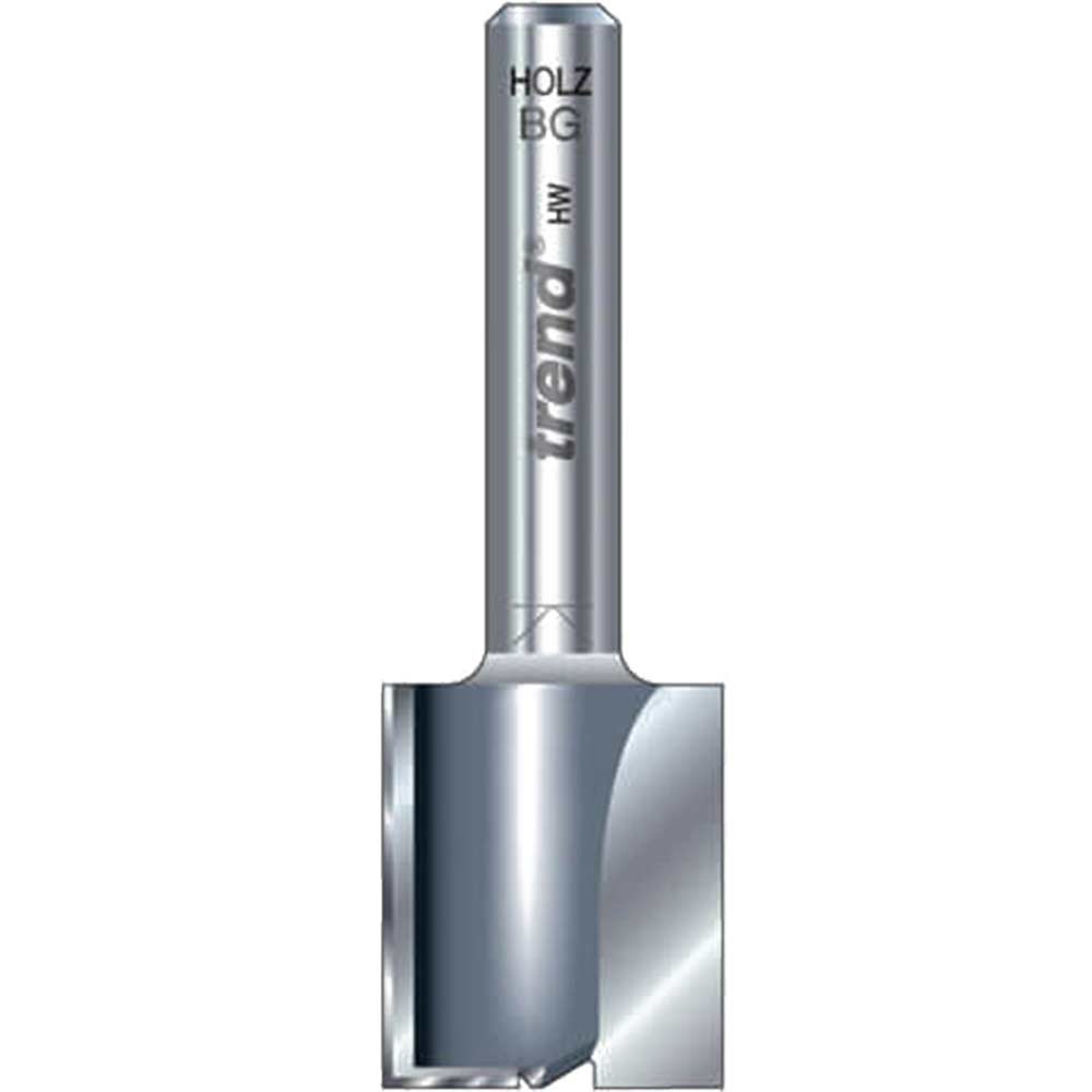 Trend Two Flute 26mm Dia x 25mm Cut Tct Router Cutter Range Straight Two Flute