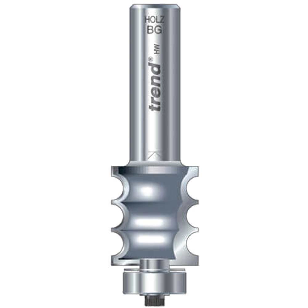 Trend BGuided MultiReed 3mm Rad Tct Router Cutter Range Bead Multi Reed