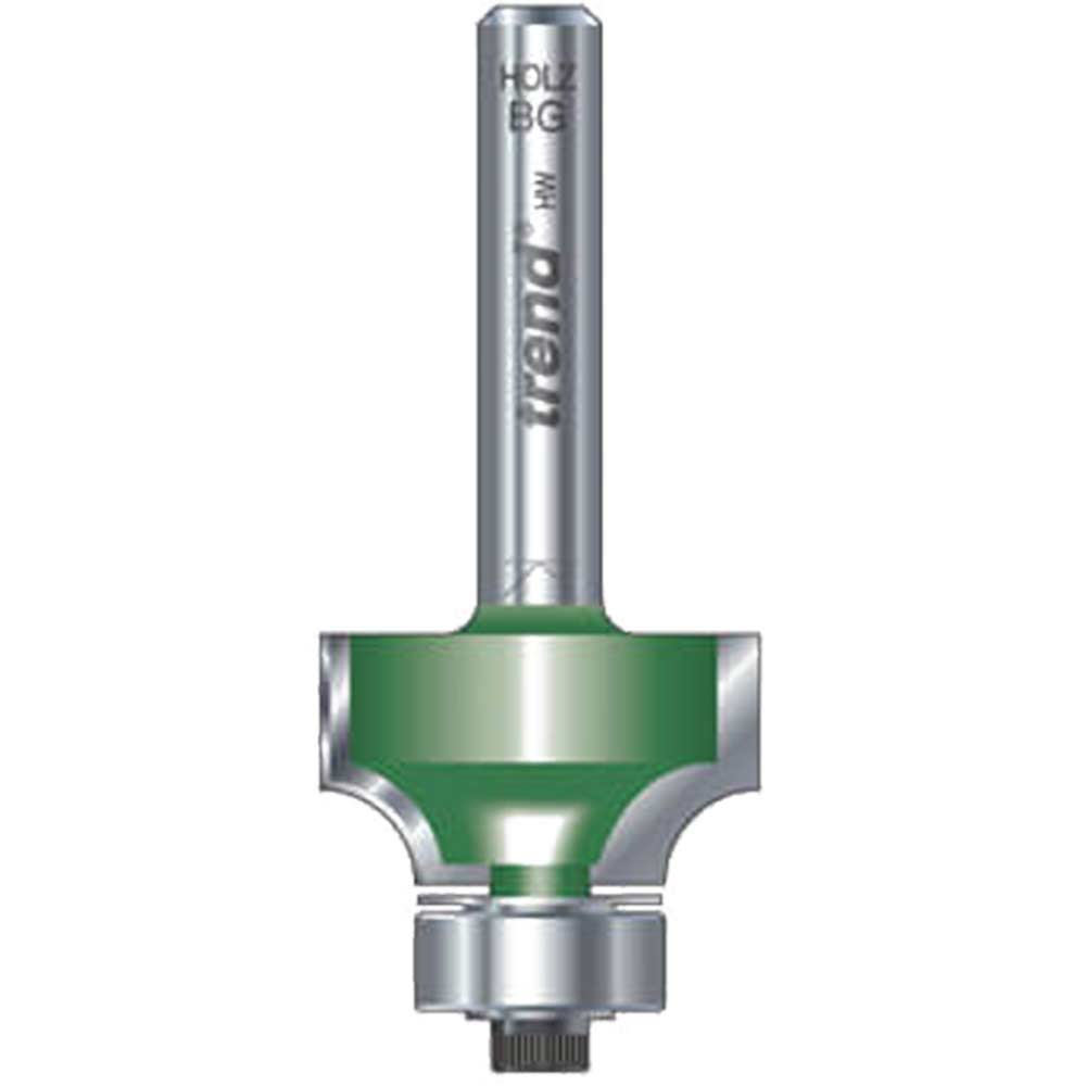 Trend RoundOver 48mm Rad x 127mm Cut Tct Router Cutter Range Rounding Over