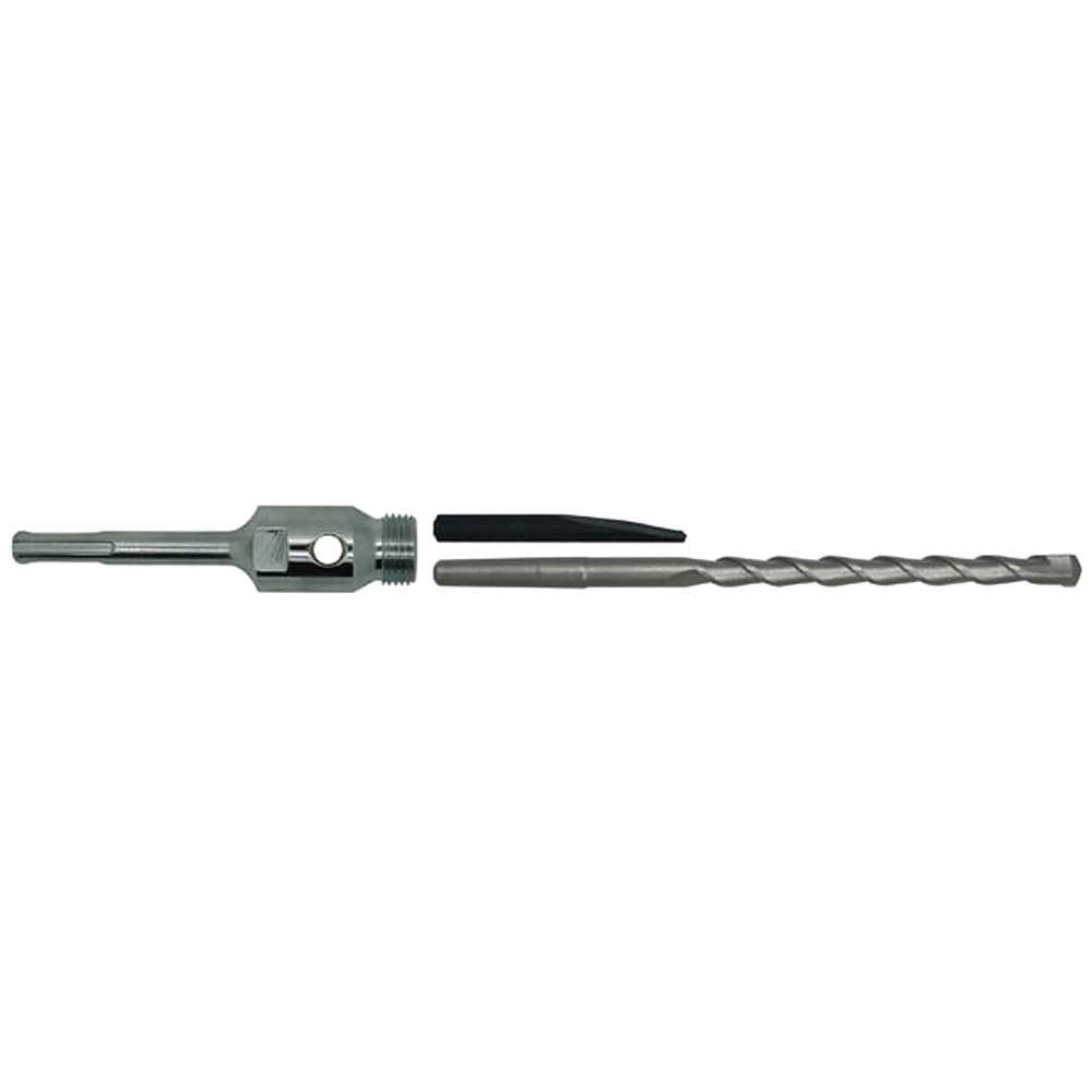 Complete SDS Drill to Diamond Core Drill Bit Adaptor Set