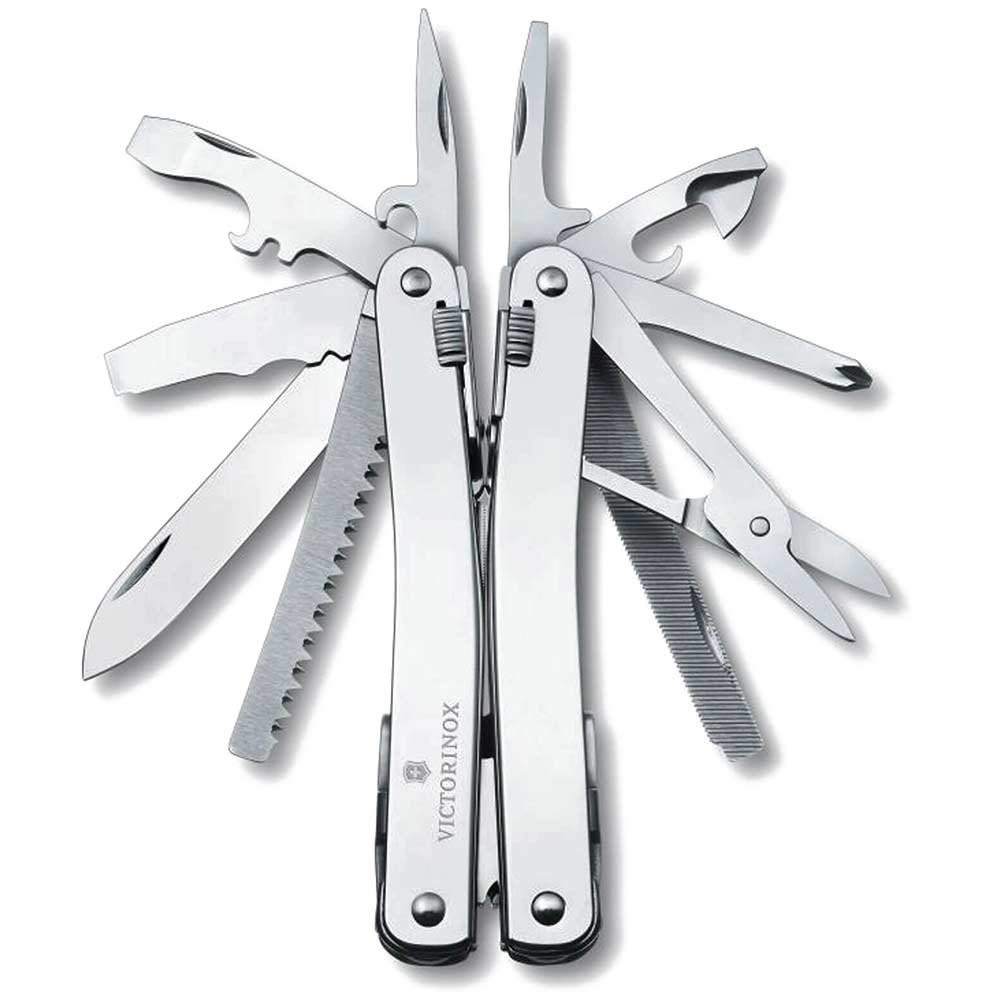 Victorinox SwissTool Spirit X with Leather Pouch 26 Functions