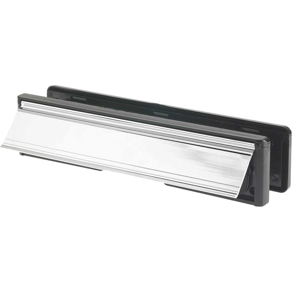 Yale Silver Visi Letter Plate 300mm 12