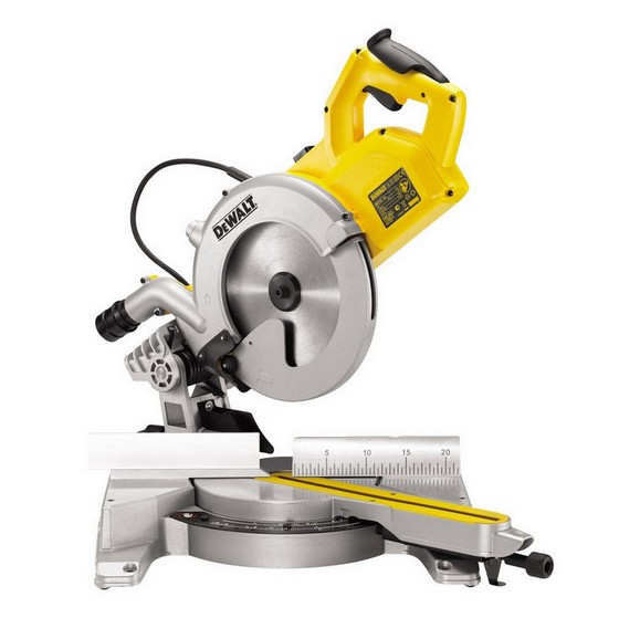 DEWALT DWS778 250MM SLIDING MITRE SAW 110V