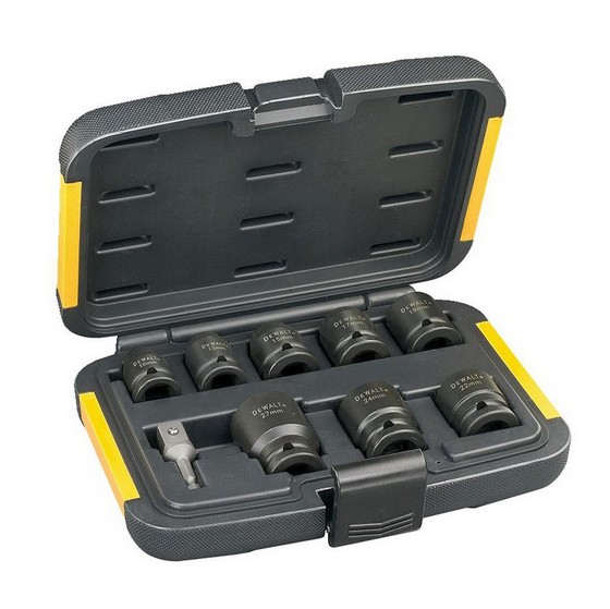 DEWALT DT7507QZ 9 PIECE IMPACT SOCKET SET