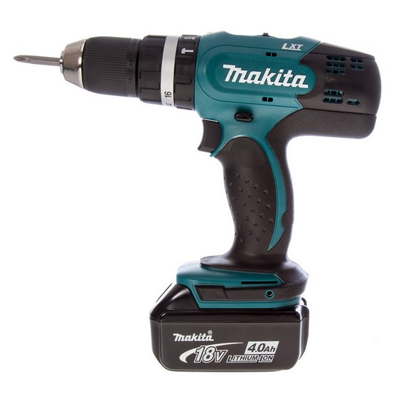 MAKITA DHP453RM 18V COMBI HAMMER DRILL 1 x 40ah Liion BATTERY