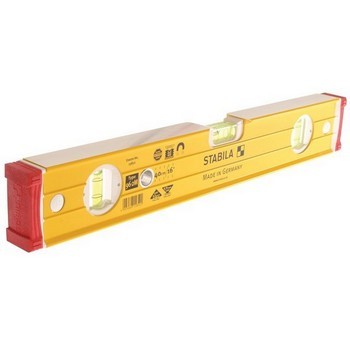 STABILA 962100 100CM 40IN 3 VIAL SPIRIT LEVEL