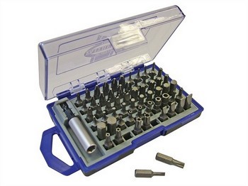 FAITHFULL FAISBSET61 61 PIECE SCREWDRIVER BIT SET