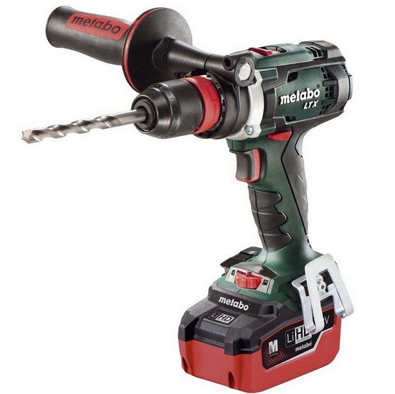 METABO BS18 LTX QUICK 18V IMPULS DRILL DRIVER WITH 2X LiHD 55AH LIION BATTERIES