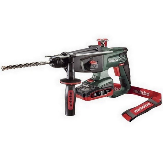 METABO KHA18 LTX3F SDS HAMMER DRILL WITH 2X LiHD 31AH LIION BATTERIES