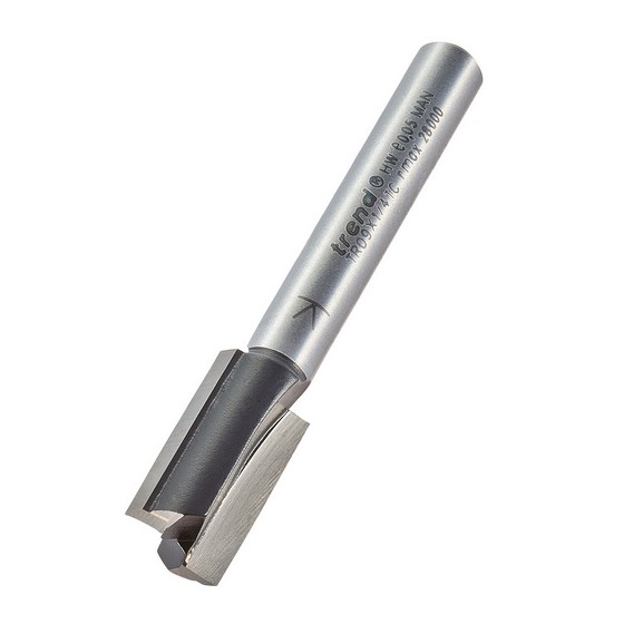 TREND TR09X14TC 10MM DIAMETER TWO FLUTE CUTTER 14IN SHANK
