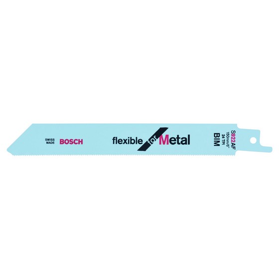 Bosch 2608656013 Pack Of 5 Flex Metal UniShank Saw Blades S922 AF