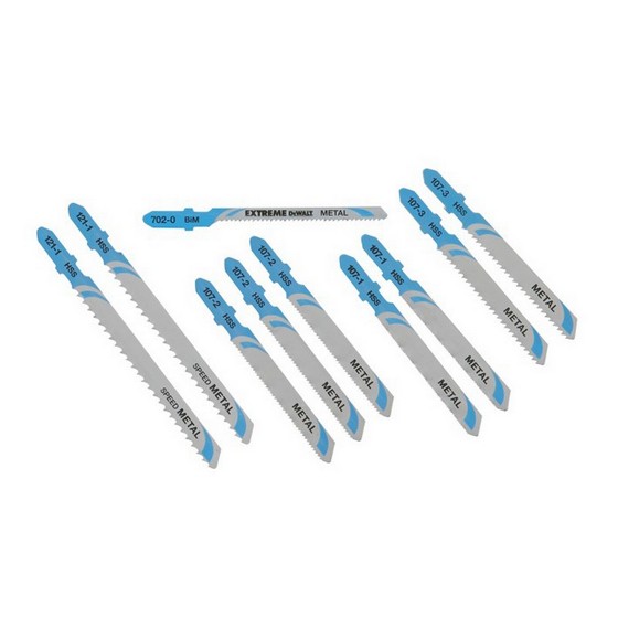DEWALT DT2292QZ 10 PIECE METAL JIGSAW BLADE SET