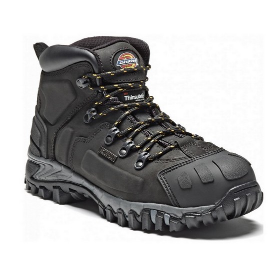 DICKIES FD23310 MEDWAY SUPER S3 SAFETY BOOT BLACK SIZE 12