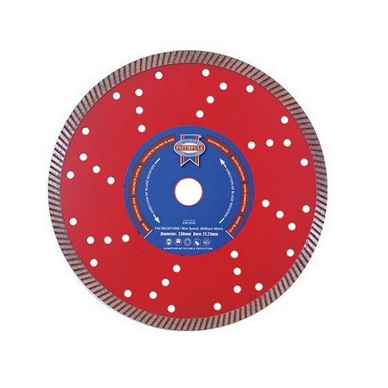 FAITHFULL FAIDB230TURB TURBO SERIES DIAMOND BLADE 2223X230MM