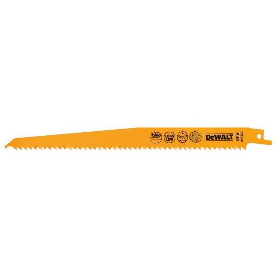 DEWALT DT2349QZ BIMETAL RECIP BLADES 228MM PACK OF 5