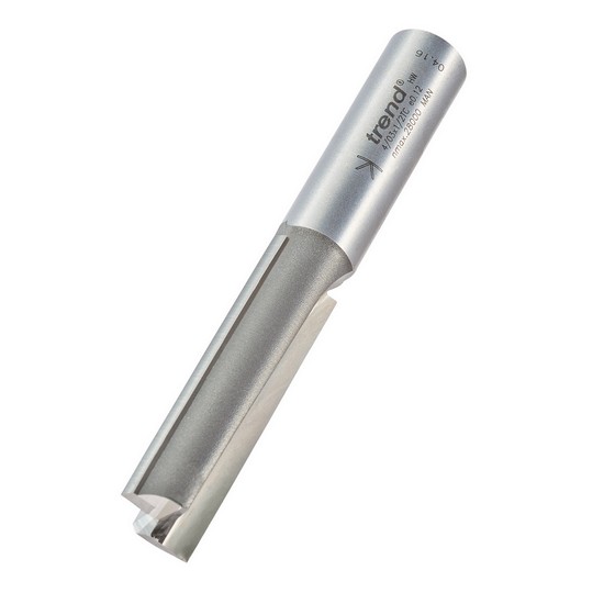TREND 403X12TC TWO FLUTE CUTTER 12 INCH SHANK 14MM DIAMETER X 50MM