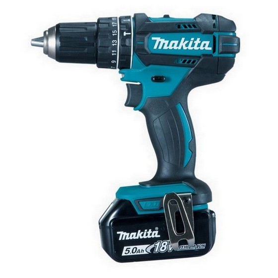 MAKITA DHP482RMJ 18V COMBI HAMMER DRILL WITH 2X 40AH LIION BATTERIES SUPPLIED IN MAKPAC CASE