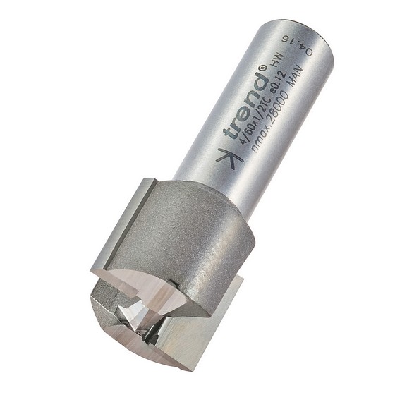 TREND 460X12TC TWO FLUTE CUTTER 22 MM DIAMETER
