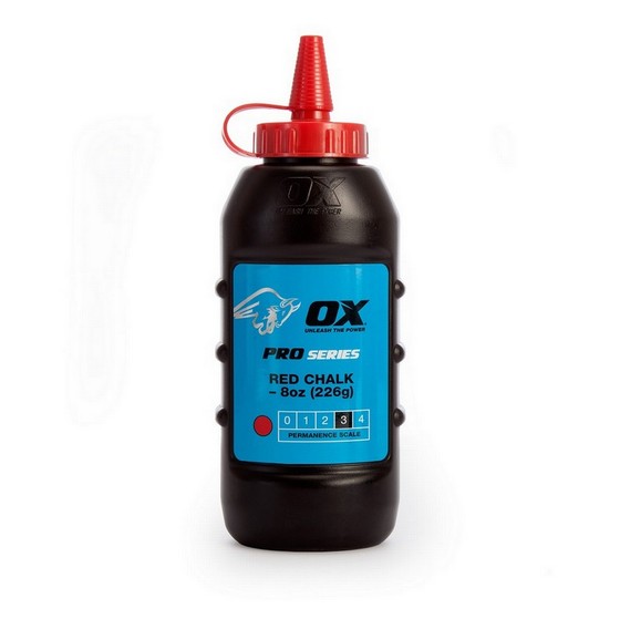 OX PRO CHALK REFILL 226G RED