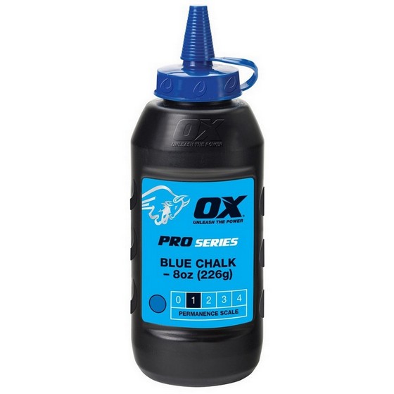 OX PRO CHALK REFILL 226G BLUE