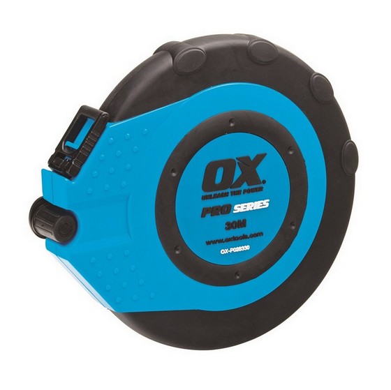 OX PRO FIBREGLASS CLOSED REEL TAPE 30M 100FT