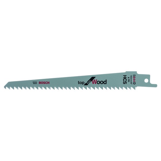 Bosch 2608650673 Pack Of 5 S644D Wood Sabresaw Blades 6100mm